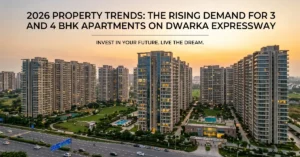 3 and 4 BHK Apartments on Dwarka Expressway